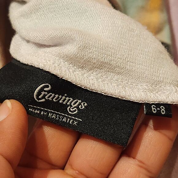 Sz Medium Soft Serve Swirl Lounge Set - Cravings by Chrissy Teigen Purple Green - Picture 7 of 11